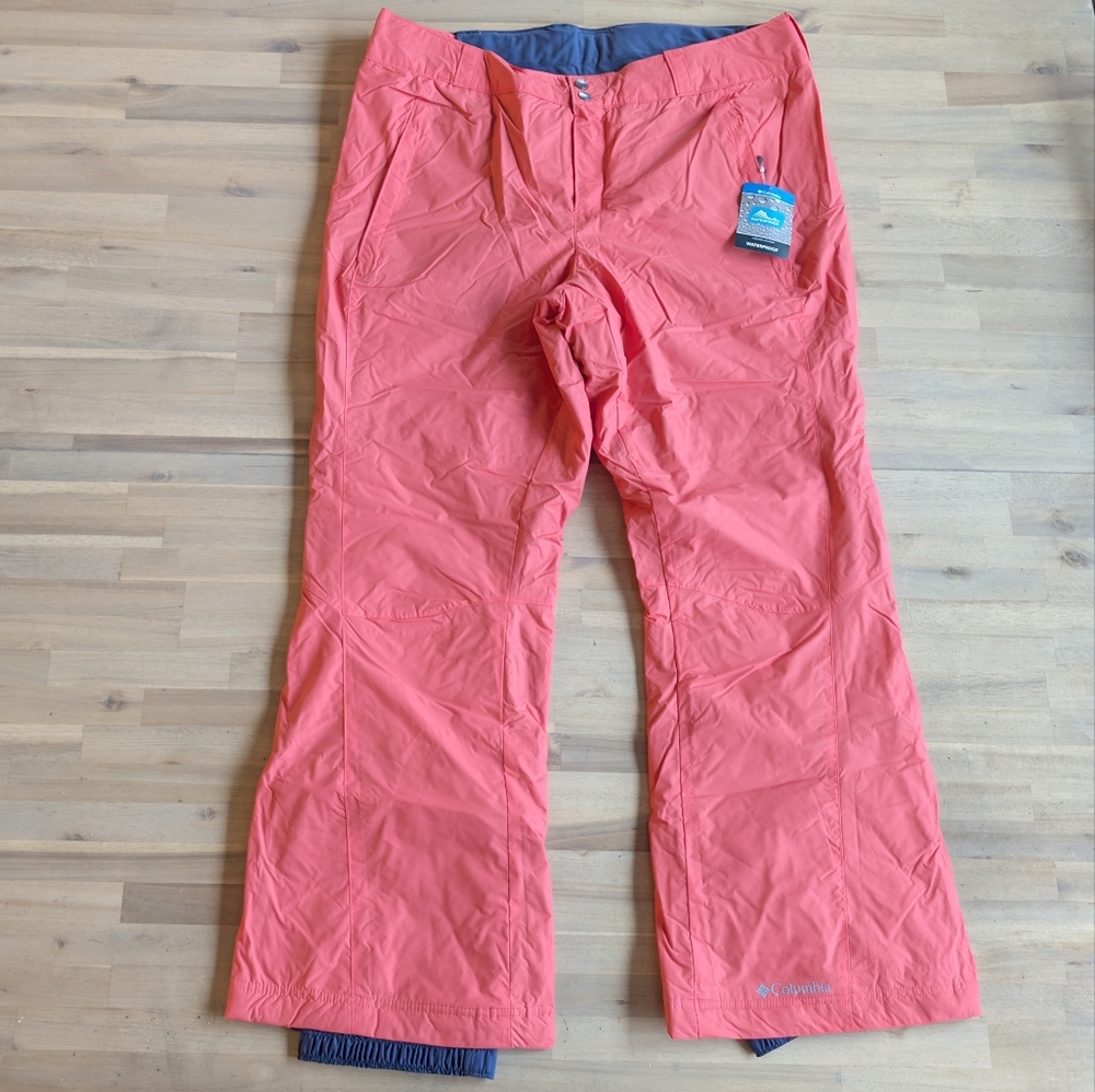 Columbia Modern Mountain 2.0 Snowpants.‎ NEW! Women's Size 1X Pink, Navy